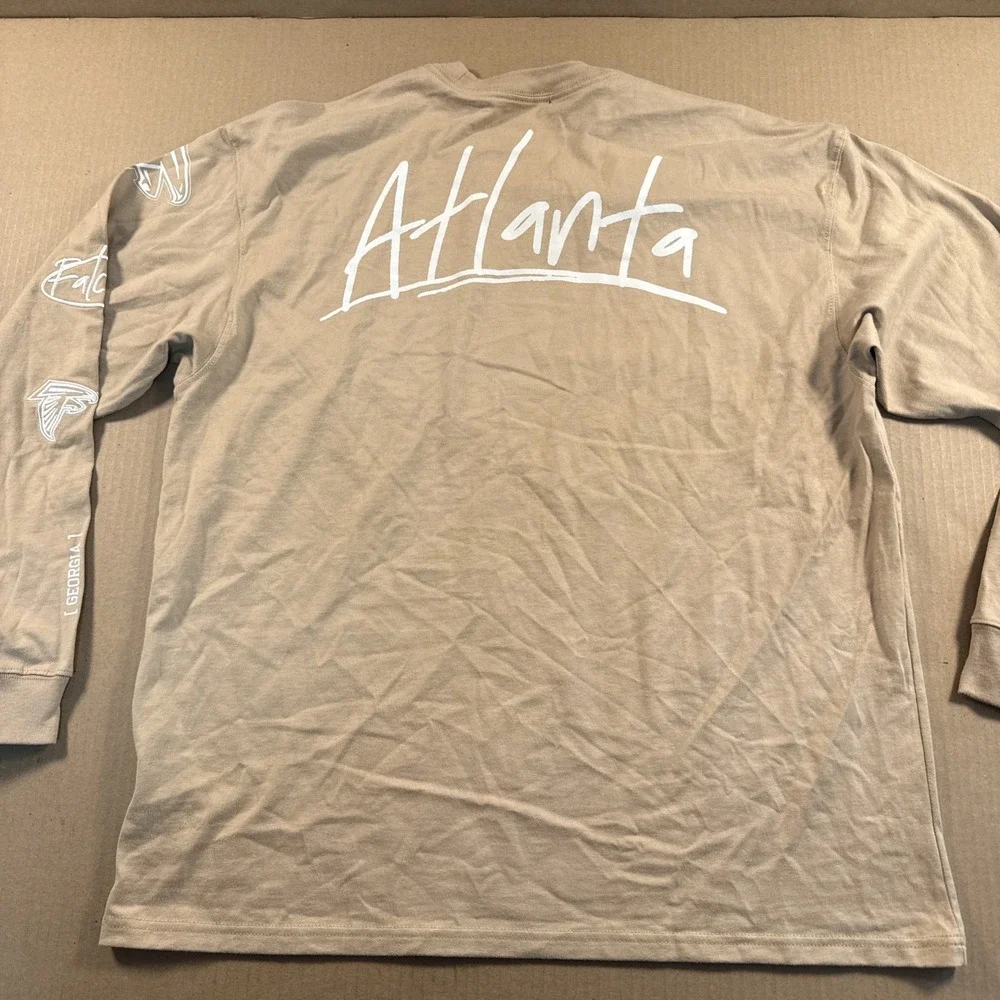 Nike Tan Essential Statement Max 90, Atlanta Falcons, Size Large